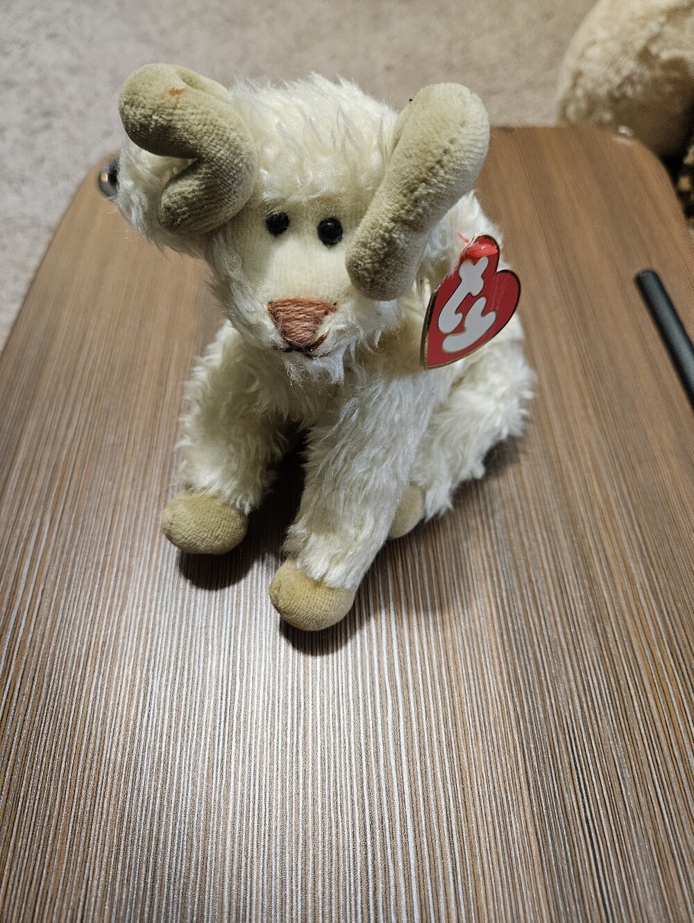 Ty Attic Treasures Ramsey Plush Ram Stuffed Animal